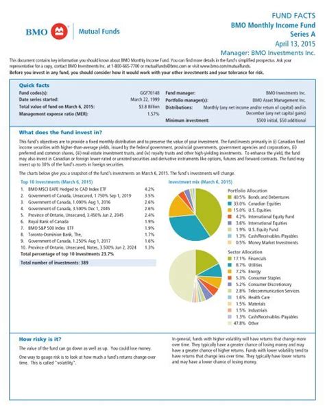 bmo dividend fund series a